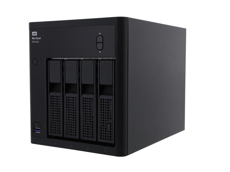 WD 24TB My Cloud PR4100 Pro NAS - Network Attached Storage Model WDBNFA0240KBK-SESN _118MC